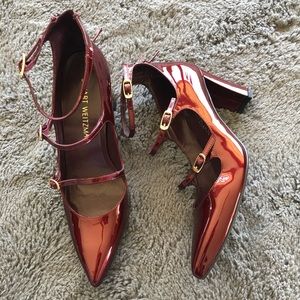 Stuart Weitzmam Strappy Heels